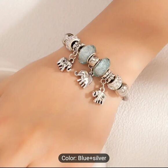Elephant bracelet charm new d29 - Picture 1 of 3